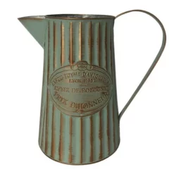 Enchanted Garden™ 10.6" Metal Pitcher - Assorted Styles -Home N Garden Joy Sales 2775471 B P