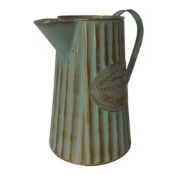 Enchanted Garden™ 10.6" Metal Pitcher - Assorted Styles -Home N Garden Joy Sales 2775471 B P LS