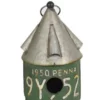 Enchanted Garden® 10.6" Rustic Green Metal Bird House -Home N Garden Joy Sales 2775479