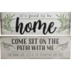 Enchanted Garden™ 8" Wood Outdoor Wall Art - Assorted Styles -Home N Garden Joy Sales 2775484.0