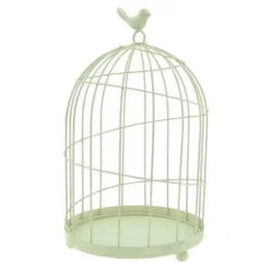 Enchanted Garden™ 9.8" Metal Decorative Bird Cage