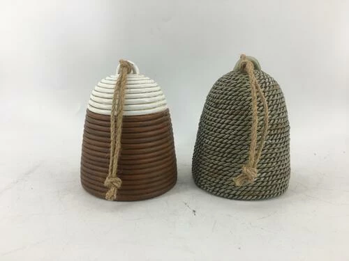 Enchanted Garden® 7.3" Bee Hive Bird House - Assorted Styles 4 Enchanted Garden® 7.3" Bee Hive Bird House - Assorted Styles - Image 2