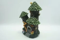 Enchanted Garden™ 12" Resin Solar Tree House Statue 9 Enchanted Garden™ 12" Resin Solar Tree House Statue -Home N Garden Joy Sales 2775502 P LS.jpg