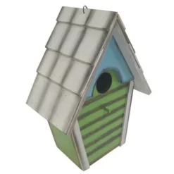 Enchanted Garden® 10.2" Wood Bird House - Assorted Styles 10 Enchanted Garden® 10.2" Wood Bird House - Assorted Styles -Home N Garden Joy Sales 2775506 A P LS