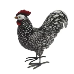 Enchanted Garden™ 7.5" Resin Rooster Staute