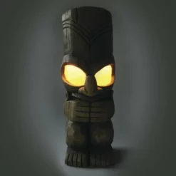 Enchanted Garden™ 18.7" Solar Tiki Statue 9 Enchanted Garden™ 18.7" Solar Tiki Statue -Home N Garden Joy Sales 2775516 P AP