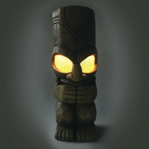 Enchanted Garden™ 18.7" Solar Tiki Statue 6 Enchanted Garden™ 18.7" Solar Tiki Statue - Image 4