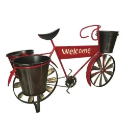 Enchanted Garden™ Metal Bike With Planters -Home N Garden Joy Sales 2775521 P RSB