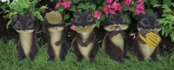 Enchanted Garden™ 6" Resin Chipmunk Statue - Assorted Styles -Home N Garden Joy Sales 2775535 ChipmunkStatue
