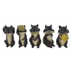Enchanted Garden™ 6" Resin Chipmunk Statue - Assorted Styles