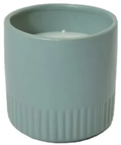 Enchanted Garden™ 8 Oz. Contemporary Ceramic Jar Citronella Candle - Assorted Colors -Home N Garden Joy Sales 2775551 CupCandle 3