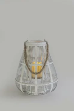 Enchanted Garden™ 14" Wood Lantern -Home N Garden Joy Sales 2775562 lit2 3600px