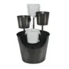 Enchanted Garden™ 25.5" Pouring Pails Outdoor Water Fountain -Home N Garden Joy Sales 2775581