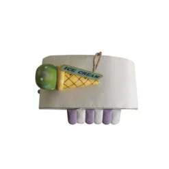 Enchanted Garden® 8.9" Ice Cream Cart Bird House 11 Enchanted Garden® 8.9" Ice Cream Cart Bird House -Home N Garden Joy Sales 2775598 P TP