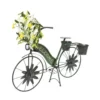 Enchanted Garden™ 37" LED Solar Metal Antique Bicycle With Planters