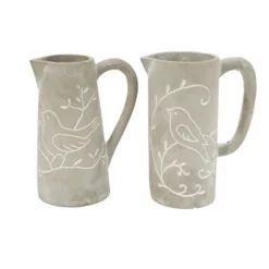 Enchanted Garden™ 9.8" Cement Pitcher Planter - Assorted Styles