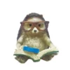 Enchanted Garden™ Reading Hedgehog Statue -Home N Garden Joy Sales 2775732 CK388061 1800