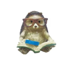 Enchanted Garden™ Reading Hedgehog Statue