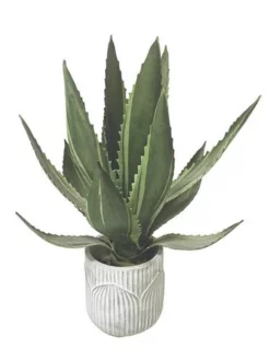 Enchanted Garden™ 12.5" Artificial Greenery Plant With White Pot