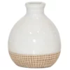 Enchanted Garden™ 5.12" Terracotta And White Vase -Home N Garden Joy Sales 2775797 GO2022 V8 cmyk