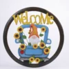 Enchanted Garden™ 24'' Welcome Wheel Outdoor Wall Art -Home N Garden Joy Sales 2775813 911009 1800