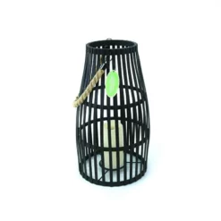 Enchanted Garden™ 17.7" Black Wooden LED Lantern 14 Enchanted Garden™ 17.7" Black Wooden LED Lantern -Home N Garden Joy Sales 2775818 P LS