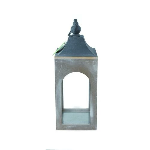 Enchanted Garden™ 17.3" Antique White Wooden LED Lantern 3 Enchanted Garden™ 17.3" Antique White Wooden LED Lantern