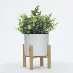 Enchanted Garden™ 16" Artificial Potted Green Leaves