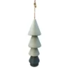 Enchanted Garden® 10.5" Stoneware Blue Tree Shaped Wind Chime 2 Enchanted Garden® 10.5" Stoneware Blue Tree Shaped Wind Chime -Home N Garden Joy Sales 2775856 P FS