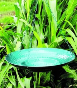 Enchanted Garden™ 16" Metal Hanging Bird Bath -Home N Garden Joy Sales 2775921 sc1