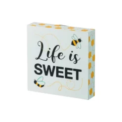 Enchanted Garden 6" Life Is Sweet Box Outdoor Wall Art -Home N Garden Joy Sales 2775932 rightsideview.jpg