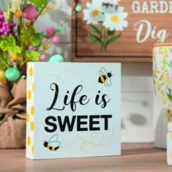 Enchanted Garden 6" Life Is Sweet Box Outdoor Wall Art -Home N Garden Joy Sales 2775932 scene01.jpg
