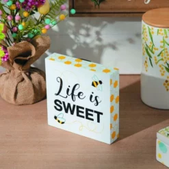 Enchanted Garden 6" Life Is Sweet Box Outdoor Wall Art -Home N Garden Joy Sales 2775932 scene02.jpg