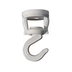 Enchanted Garden™ White Swivel Hanging Basket Ceiling Hook