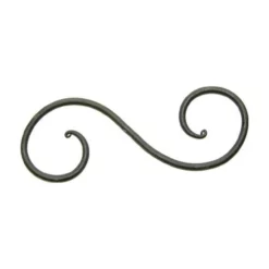 Enchanted Garden™ 6" Black Forged Hanging Basket S Hook