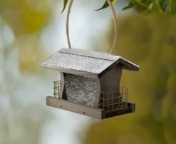 Enchanted Garden® Rustic Farmhouse Ranch Bird Feeder With Suet Cages 7 Enchanted Garden® Rustic Farmhouse Ranch Bird Feeder With Suet Cages -Home N Garden Joy Sales 28709MN 01