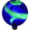 Enchanted Garden® 10" Illuminarie Blue Swirl Gazing Globe -Home N Garden Joy Sales 8140