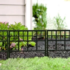 Enchanted Garden™ 18" X 20" Mission Border Fence -Home N Garden Joy Sales 82174MN SCENE