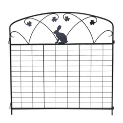 Enchanted Garden Rabbit Fence Panel 36" X 36"
