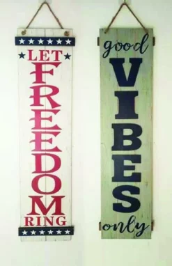 Enchanted Garden™ 43" Double-Sided Outdoor Wall Art