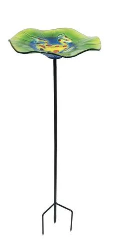 Enchanted Garden™ 11" Glass Birdbath - Assorted Styles 5 Enchanted Garden™ 11" Glass Birdbath - Assorted Styles - Image 3