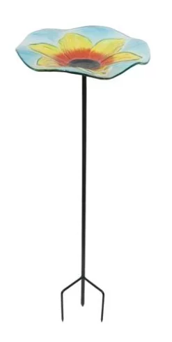 Enchanted Garden™ 11" Glass Birdbath - Assorted Styles 12 Enchanted Garden™ 11" Glass Birdbath - Assorted Styles -Home N Garden Joy Sales AN0008 P 4