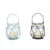 Enchanted Garden™ 6" Metal Cage Flameless Candle LED Lantern - Assorted Styles 2 Enchanted Garden™ 6" Metal Cage Flameless Candle LED Lantern - Assorted Styles -Home N Garden Joy Sales B2250 A P GP