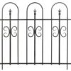 Enchanted Garden™ 3'2" X 4' Broadway Border Fence -Home N Garden Joy Sales BROADWAYFENCECLW01