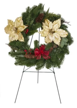 Enchanted Garden 30" Tripod Wreath Stand -Home N Garden Joy Sales CHRISTMAS WREATH MENARDS EASEL BP2