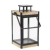 Enchanted Garden™ 15.1" Natural Wood & Metal Lantern 1 Enchanted Garden™ 15.1" Natural Wood & Metal Lantern -Home N Garden Joy Sales DC21 10048A
