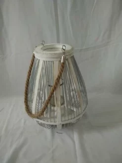 Enchanted Garden™ 14" Wood Lantern -Home N Garden Joy Sales GR109776 scene