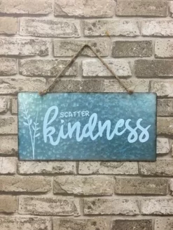 Enchanted Garden™ 16" Galvanized Outdoor Wall Art - Assorted Styles -Home N Garden Joy Sales HF241 SenceA3