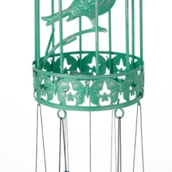 Enchanted Garden® 31" Bird Cage Wind Chime - Assorted Colors -Home N Garden Joy Sales JK42100RM 3