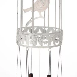 Enchanted Garden® 31" Bird Cage Wind Chime - Assorted Colors -Home N Garden Joy Sales JK42100RM 6